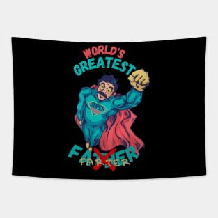 World's Greatest Father Tapestry