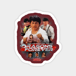 Jackie Chan: DRAGONS FOREVER (Angry Chan) Magnet