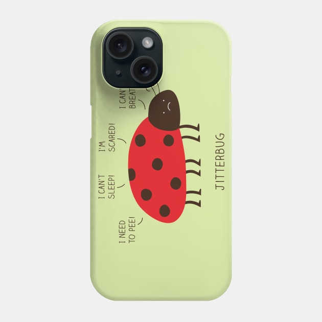 jitterbug Phone Case by milkyprint