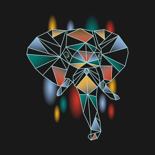 Polygonal Elephant by Piercek25