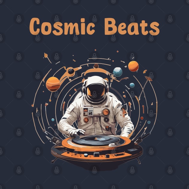 Dj Astronaut in space by Patterns-Hub