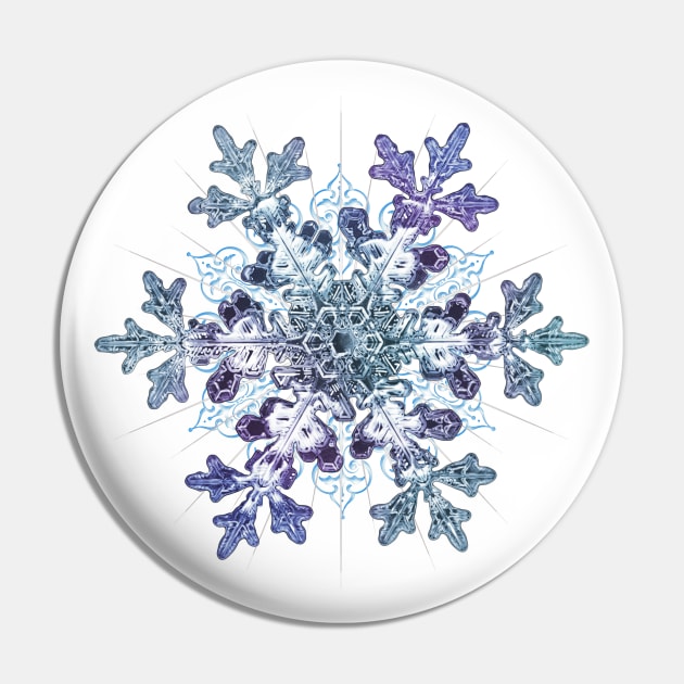 Snowflake Pin by Artizan