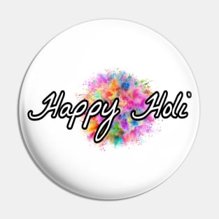 HAPPY HOLI Pin