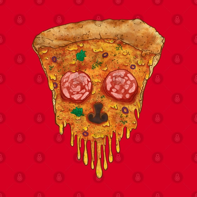 Pizza de los muertos by opippi