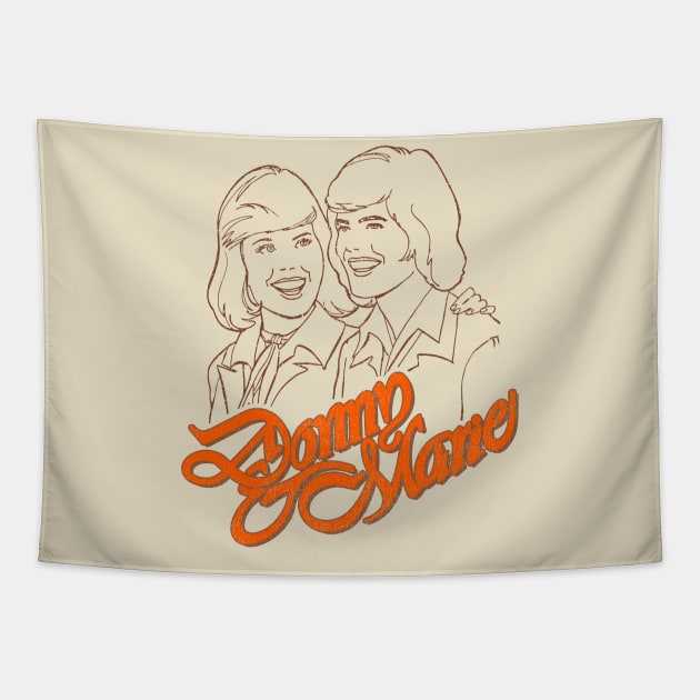 Donny and Marie Tapestry by darklordpug