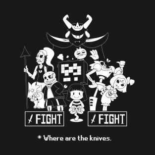 Where are the Knives T-Shirt