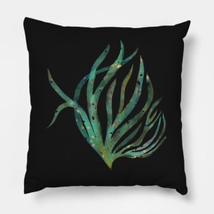 seaweed watercolor Pillow