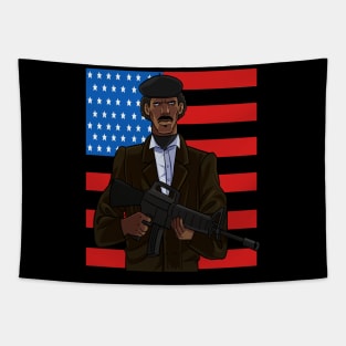 Black Panther Party African American Tapestry