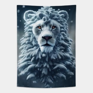 Snow Lion Tapestry