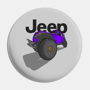 Jeep Design - Purple Pin