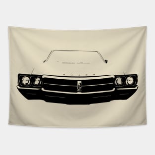 Buick Skylark 1960s American classic car monoblock black Tapestry