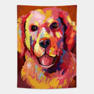 golden retriever Tapestry