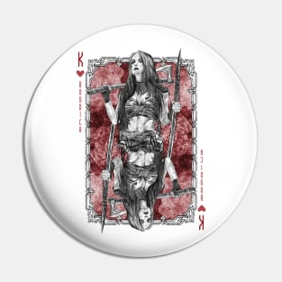 BOUDICA warrior woman Pin