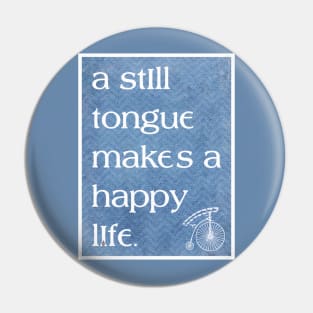 The Prisoner - A Still Tongue Poster Pin