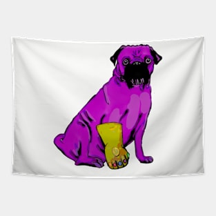 Infinity Pug Tapestry