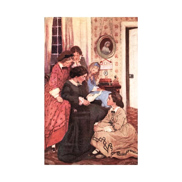 Jessie Willcox Smith - Little Women - The Letter by vintage-art