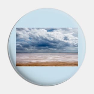 Clouds Loom Over the Oklahoma Salt Plains Pin