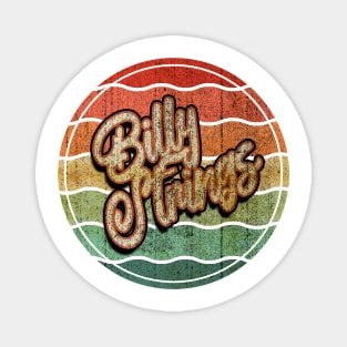 Retro Vintage Billy Strings Magnet