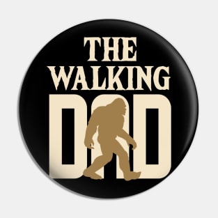 The Walking Dad Bigfoot Pin