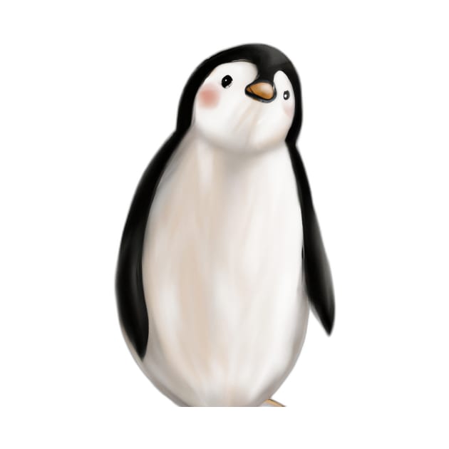 Cute Penguin Drawing by Play Zoo