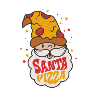 pizza christmas, santa pizza T-Shirt