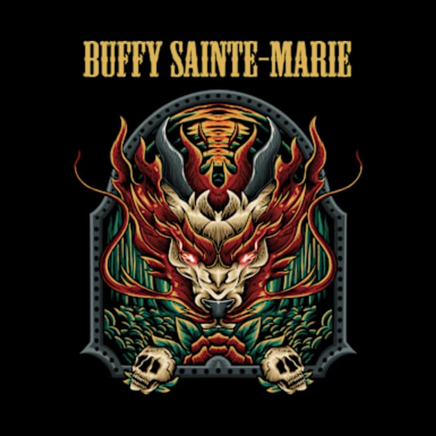 BUFFY SAINTE-MARIE BAND by Kiecx Art