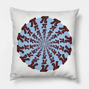 Concentric Circles Pi Infinity Pillow