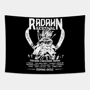 Festival radahn white Tapestry