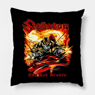 The red broden Pillow