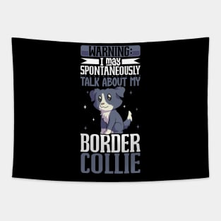 Border Collie lover Tapestry