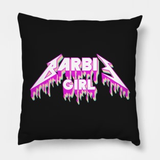 Metal Barbie Music Band Barbie girl Pillow