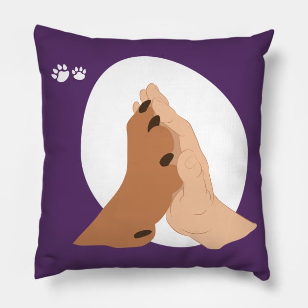 Man's Best Friend Pillow by DogsandCats