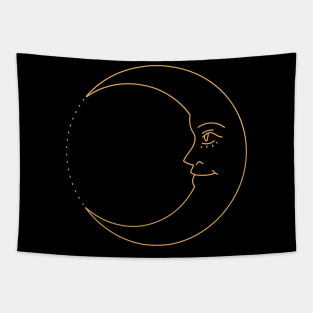 The Smiling Moon Tapestry
