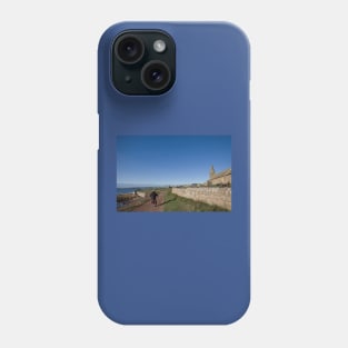 Walking to Newbiggin Bay Phone Case