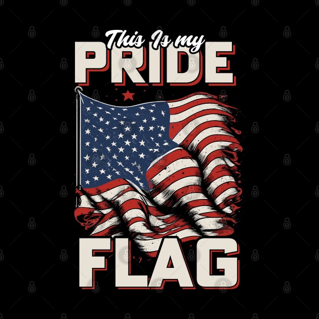 This Is My Pride Flag | USA Flag by T-shirt US