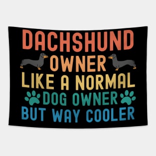 Dachshund Owner Tapestry