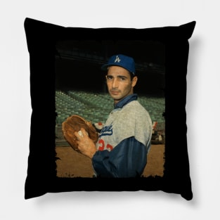 Sandy Koufax in Los Angeles Dodgers Pillow