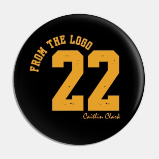 From The Logo 22 Caitlin Clark Pin