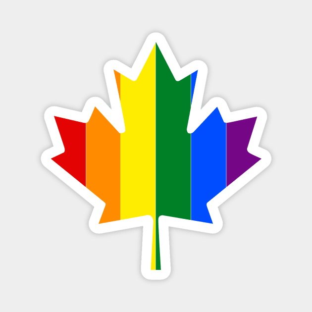 Pride - Canadian Flag Magnet by Ketchup