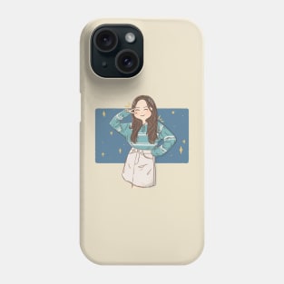 Cheerful Girl Phone Case