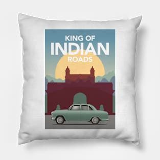 King of Indian roads Pillow