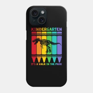 Dinosaur and kindergarten Phone Case