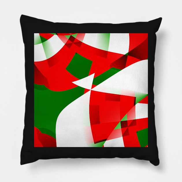 Festive colors II, #GiftOriginal, #Redbubble Pillow by TiiaVissak