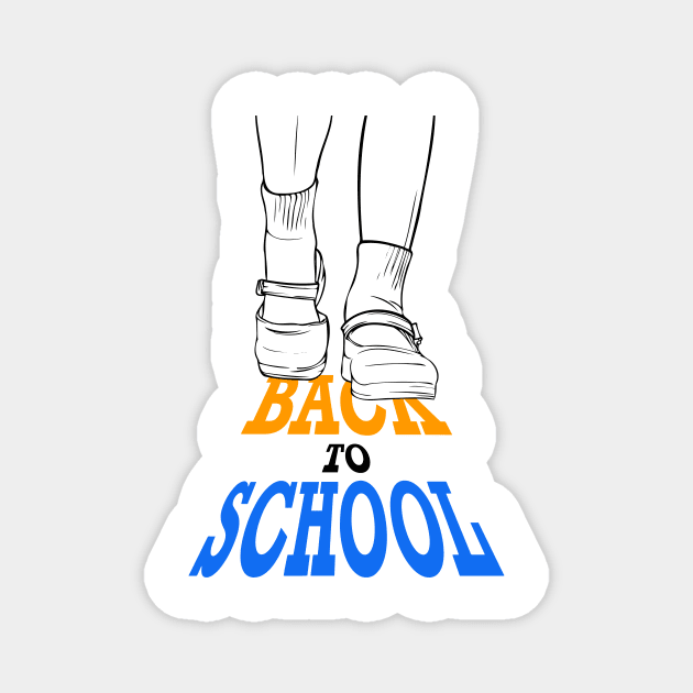 Back to School Magnet by arcanumstudio