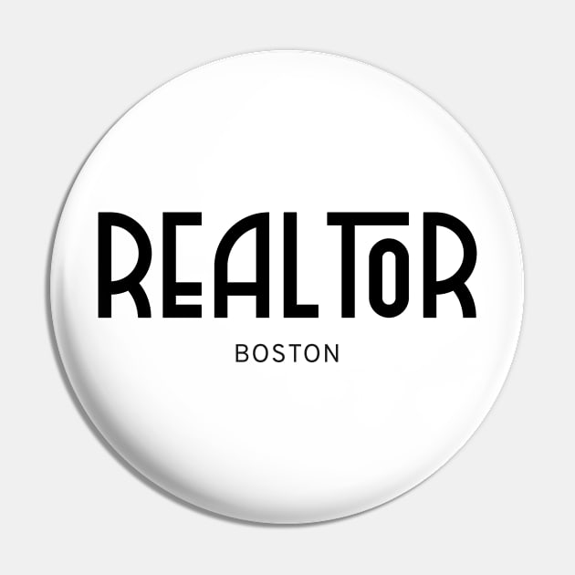 BOSTON Real..tor Pin by The Favorita