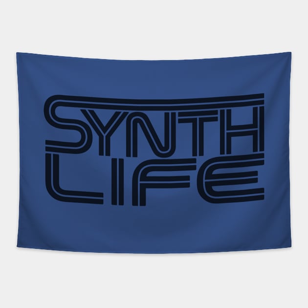 Synth Life Tapestry by visualcraftsman