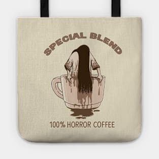 horror coffee Tote