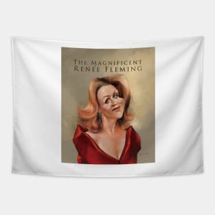 Opera Star Renee Fleming Tapestry