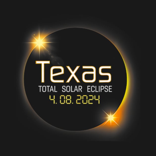 2024 Solar Eclipse Texas Usa Totality by SanJKaka