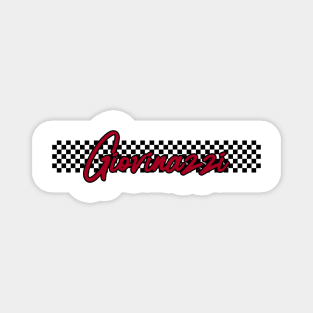 Race Flag Design - Antonio Giovinazzi Magnet